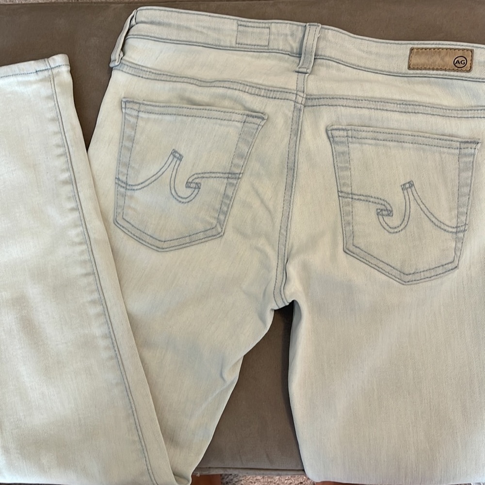AG Adriano Goldschmied Cigarette Crop Jeans “The Stilt Crop”